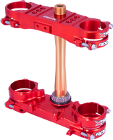 XTRIG Triple Clamp - 22 mm - Red 501330101401