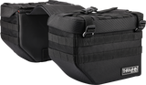 THRASHIN SUPPLY CO. Expedition Saddlebags - Black TSB-0008