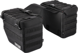 THRASHIN SUPPLY CO. Expedition Saddlebags - Black TSB-0008