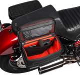 THRASHIN SUPPLY CO. Essential Saddlebags - Black TSB-0006