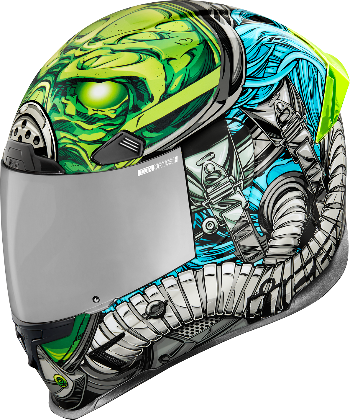 Icon Airframe Pro™ Helmet - Outbreak - Blue - 2XL 0101-14949