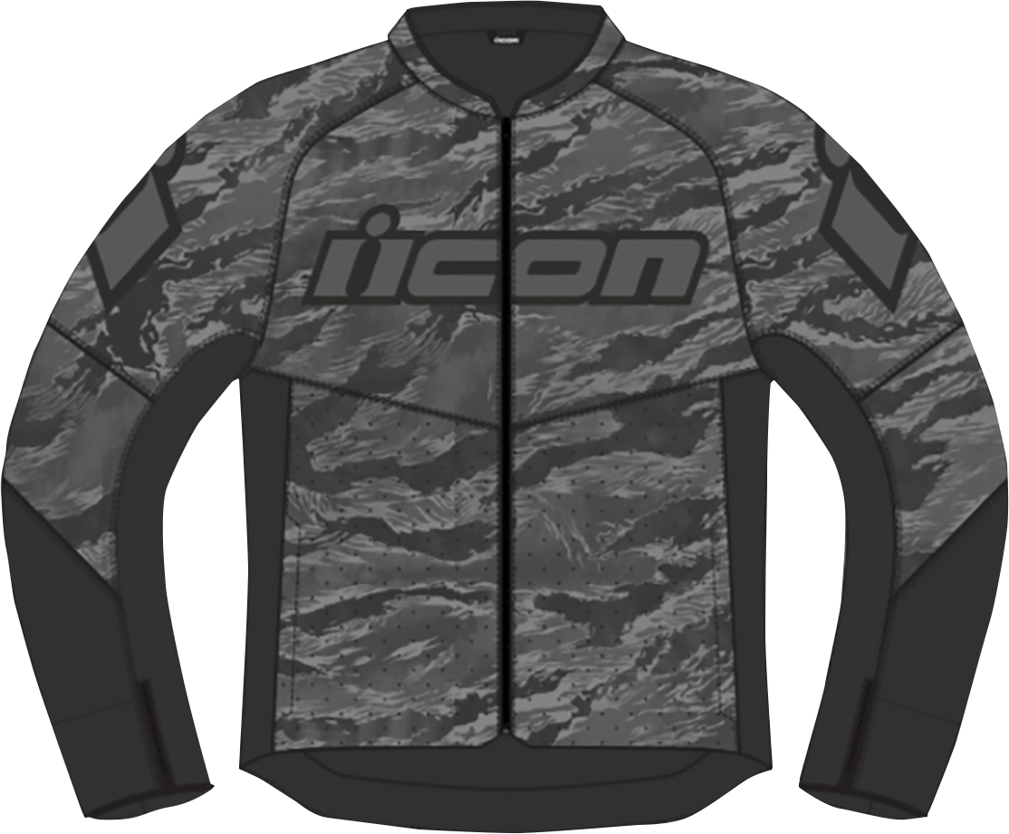 ICON Hooligan CE Tiger's Blood Jacket - Gray - 2XL 2820-6163