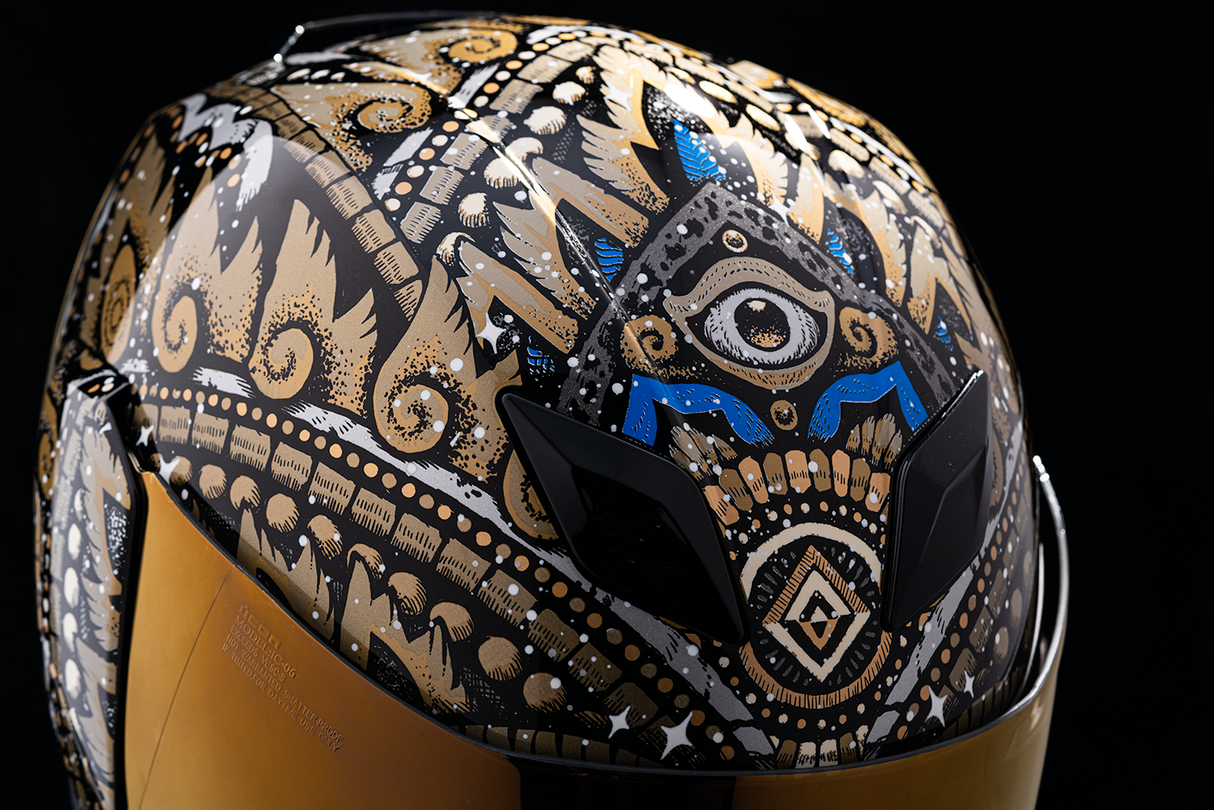 Icon Airflite™ Helmet - DayTripper - Gold - Small 0101-14700