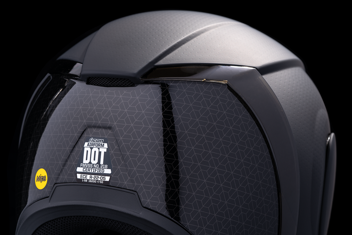 Icon Airform™ Helmet - Dark - Rubatone - Medium 0101-15451