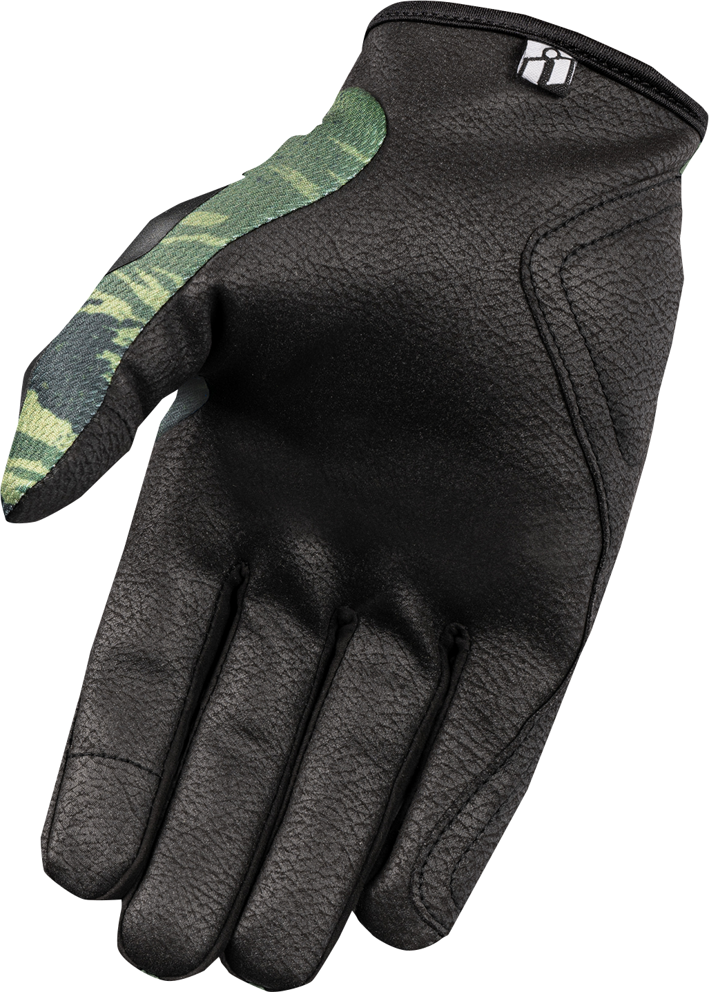 ICON Hooligan™ Tiger's Blood Gloves - Green - Small 3301-4623