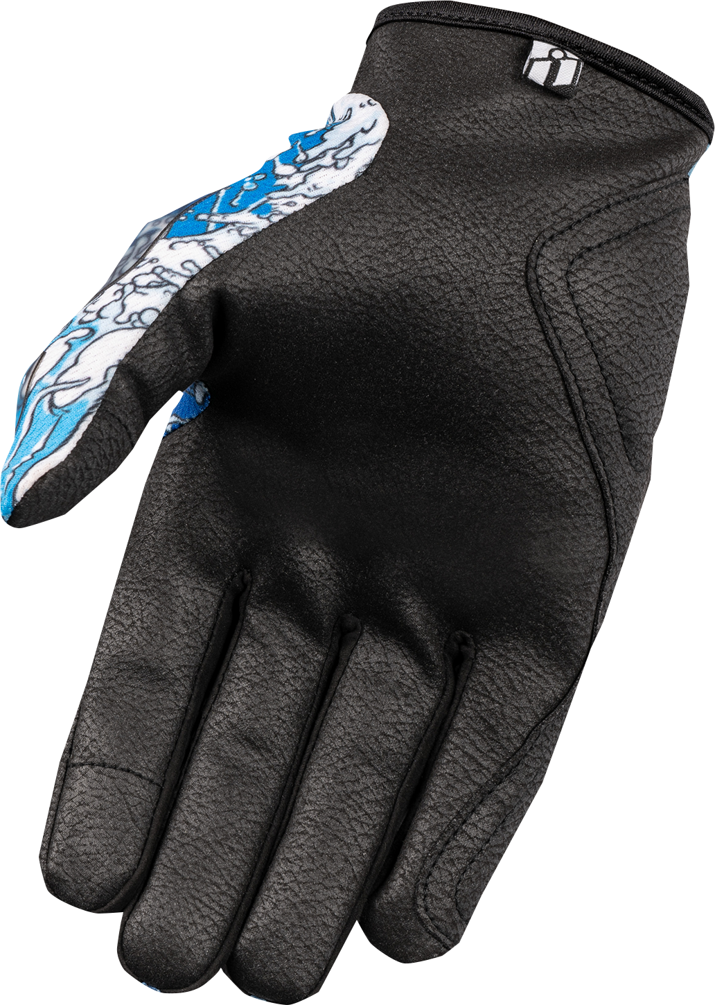 ICON Hooligan™ Dino Fury Gloves - Blue - Medium 3301-4636