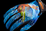 ICON Hooligan™ Dino Fury Gloves - Blue - Medium 3301-4636