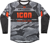 ICON Tiger™s Blood Jersey - Gray Camo - 2XL 2824-0095