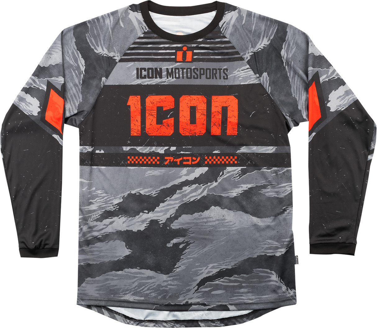 ICON Tiger™s Blood Jersey - Gray Camo - Medium 2824-0092