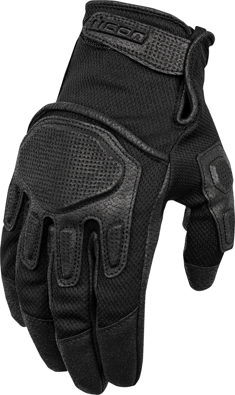 ICON Punchup CE™ Gloves - Black - Large 3301-4590