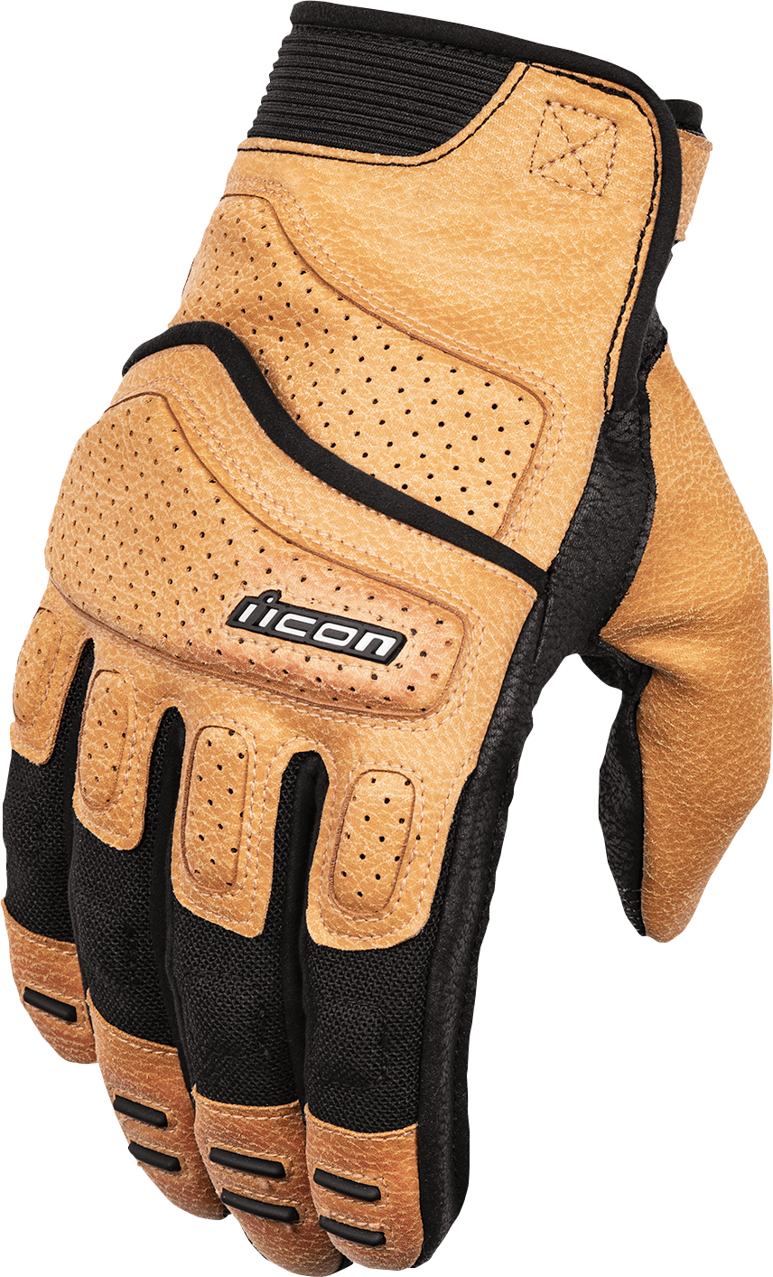 ICON Superduty3* Gloves - Tan - Large 3301-4602