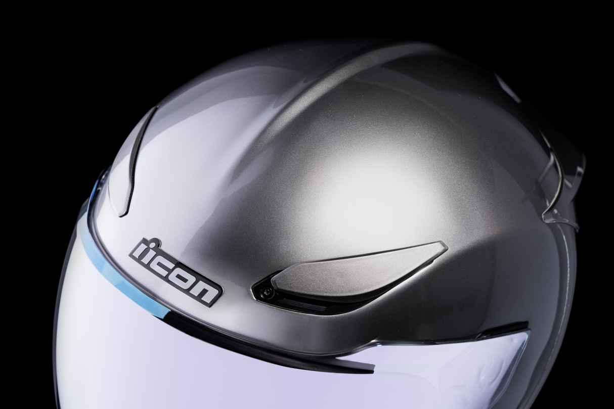 Icon Domain™ Helmet - Cornelius - Silver - XL 0101-14976