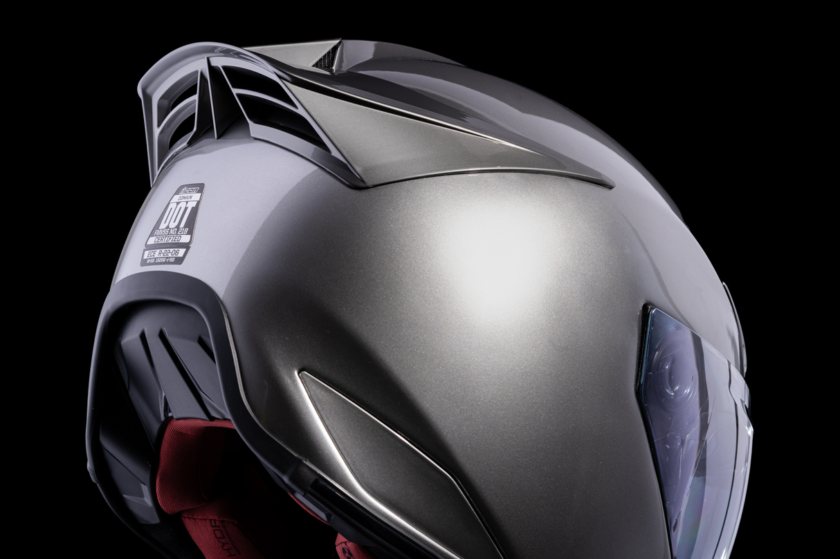 Icon Domain™ Helmet - Cornelius - Silver - Medium 0101-14974