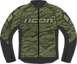 ICON Hooligan CE Tigersblood Jacket - Green - Small 2820-6152