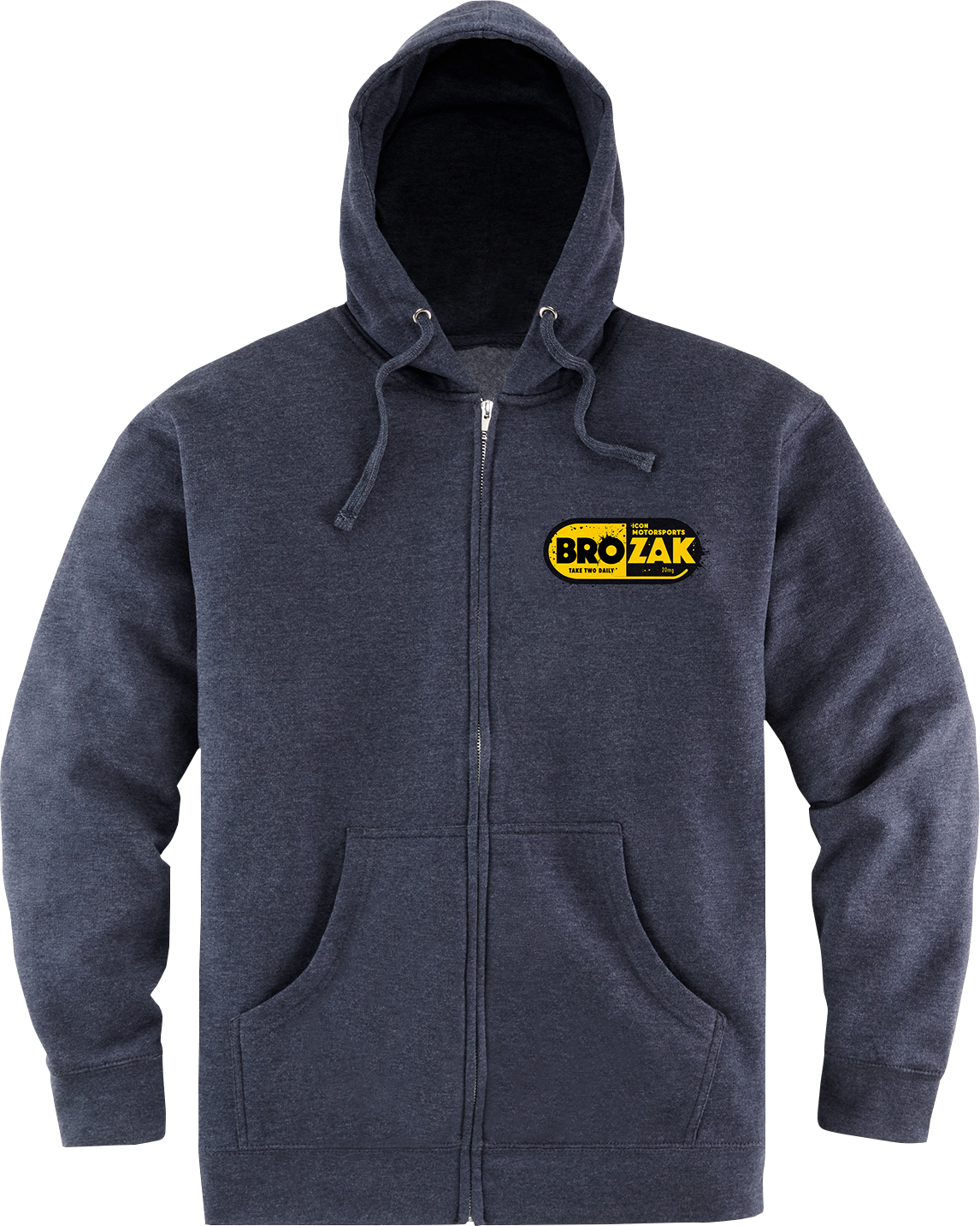 ICON Brozak™ Zip Hoodie - Navy - XL 3050-6384