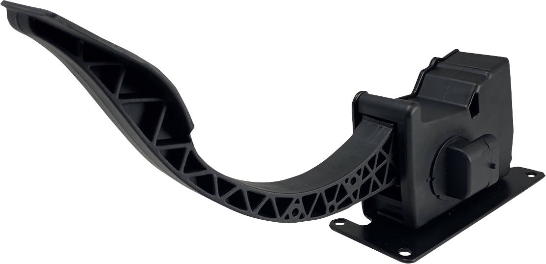 MOOSE UTILITY Accelerator Pedal Assembly - Black - Polaris 100-1515-PU
