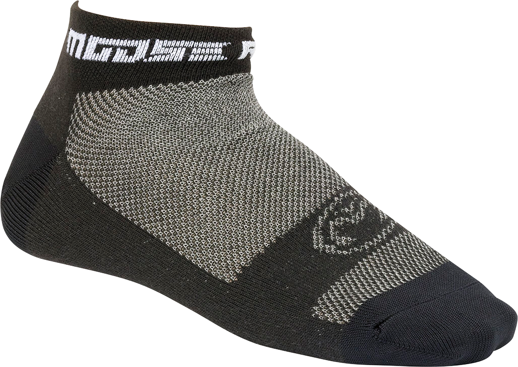 MOOSE RACING Casual Low Socks - Black/Gray - S/M 34310788 - Cycle City Outdoors