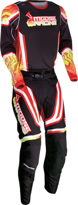 MOOSE RACING Agroid Jersey - Red/Yellow/Black - 2XL 2910-7394 - Cycle City Outdoors