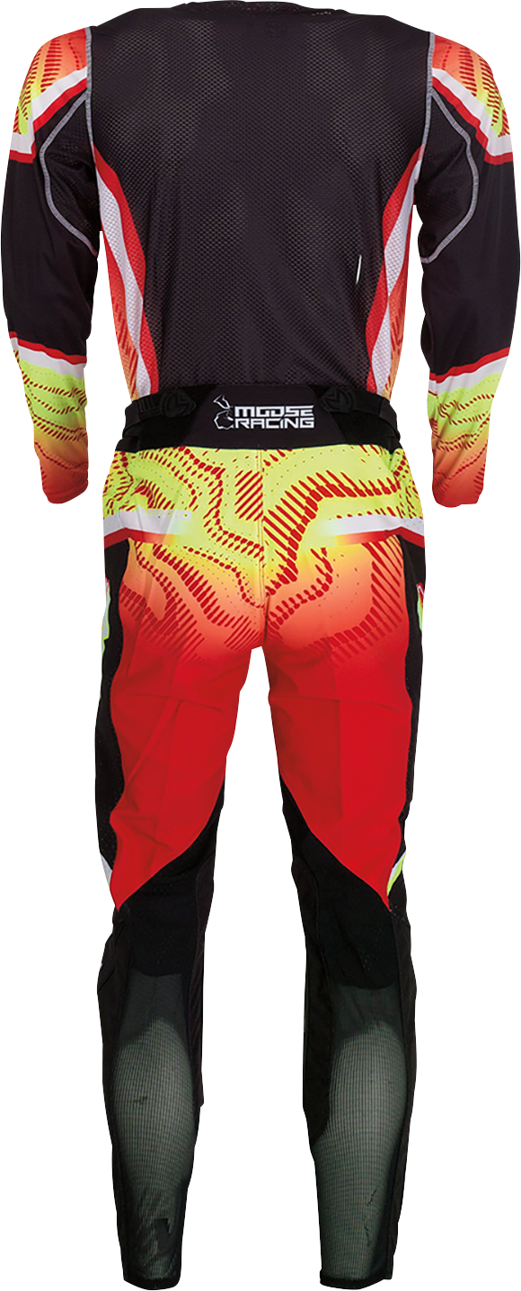 MOOSE RACING Agroid Jersey - Red/Yellow/Black - 3XL 2910-7395 - Cycle City Outdoors