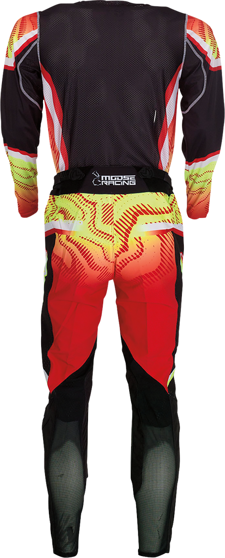 MOOSE RACING Agroid Jersey - Red/Yellow/Black - 2XL 2910-7394 - Cycle City Outdoors