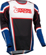 MOOSE RACING Agroid Jersey - Red/White/Blue/Black - 3XL 2910-7407 - Cycle City Outdoors