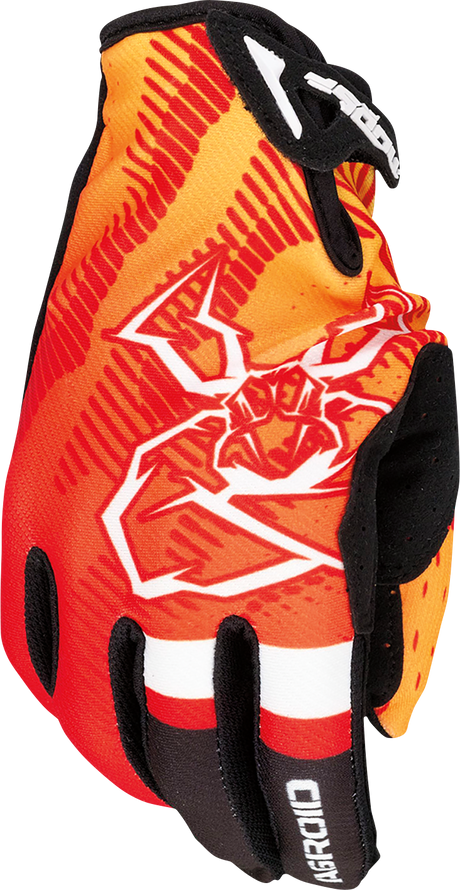 MOOSE RACING Agroid* Pro Gloves - Orange - XL 3330-7581 - Cycle City Outdoors