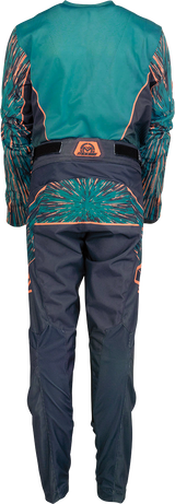 MOOSE RACING Youth Agroid Vented Jersey - Blue/Orange - Large 2912-2332 - Cycle City Outdoors
