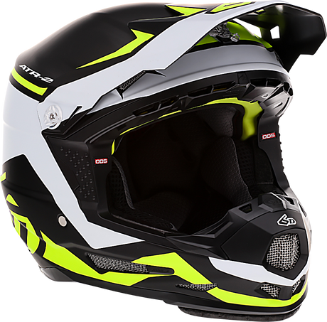 6D HELMETS ATR-2Y Helmet - Drive - Neon Yellow - Large 11-6322
