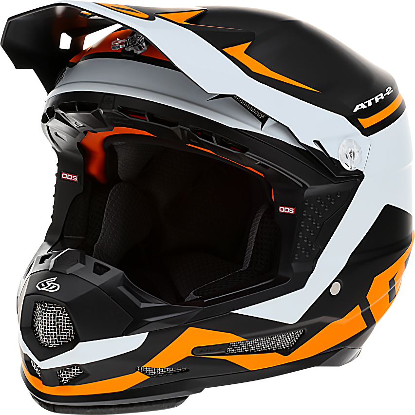 6D HELMETS ATR-2Y Helmet - Drive - Neon Orange - Medium 11-6311