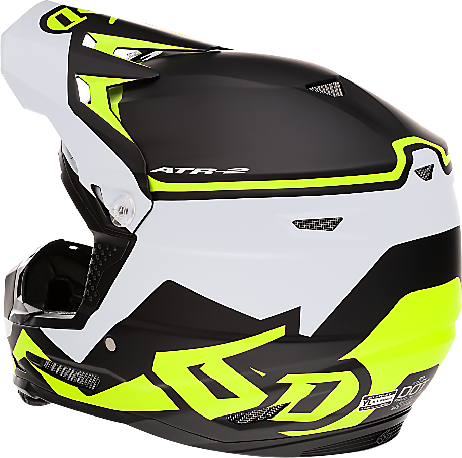 6D HELMETS ATR-2Y Helmet - Drive - Neon Yellow - Large 11-6322
