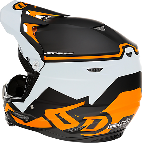 6D HELMETS ATR-2Y Helmet - Drive - Neon Orange - Large 11-6312