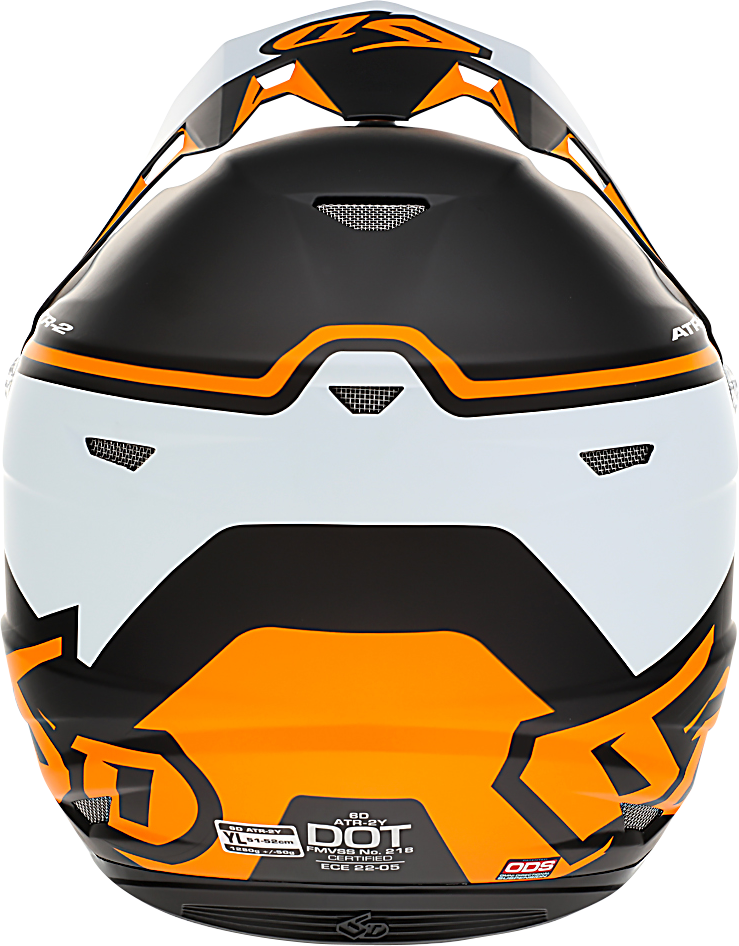 6D HELMETS ATR-2Y Helmet - Drive - Neon Orange - XL 11-6313