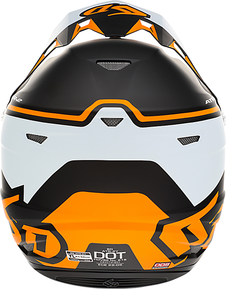 6D HELMETS ATR-2Y Helmet - Drive - Neon Orange - XL 11-6313