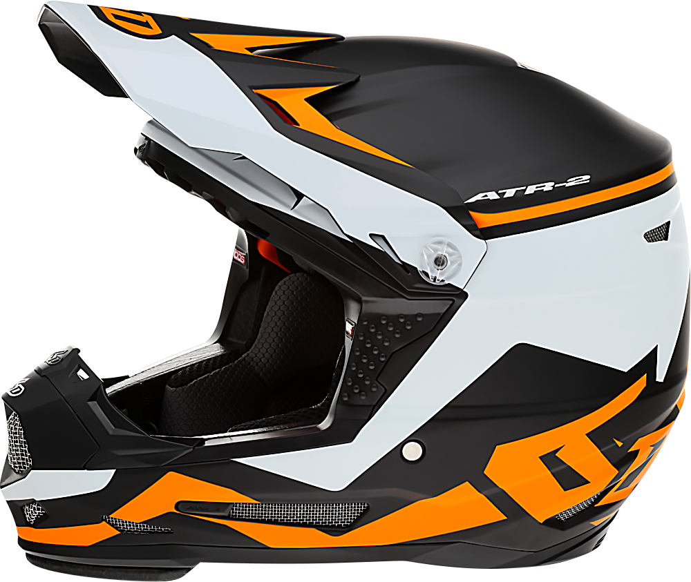 6D HELMETS ATR-2Y Helmet - Drive - Neon Orange - Medium 11-6311
