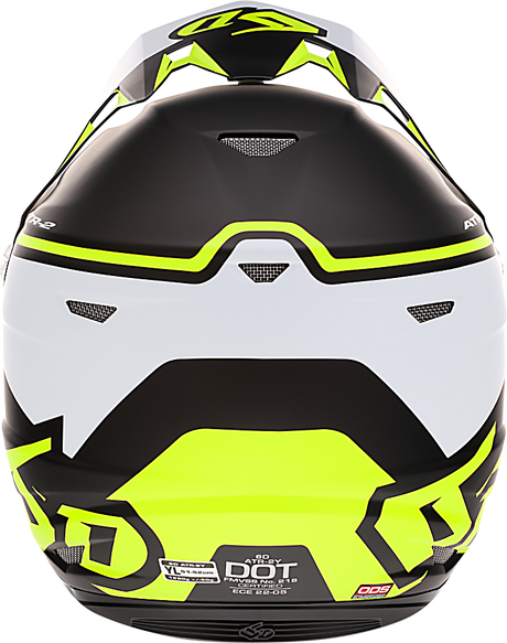 6D HELMETS ATR-2Y Helmet - Drive - Neon Yellow - Large 11-6322