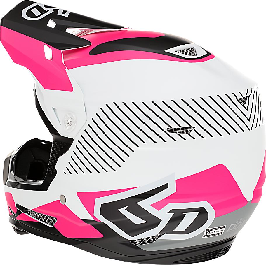 6D HELMETS ATR-2Y Helmet - Fusion - Pink - Medium 11-6411