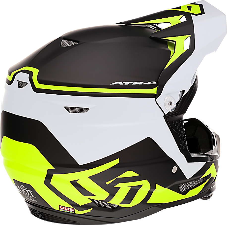 6D HELMETS ATR-2Y Helmet - Drive - Neon Yellow - Large 11-6322