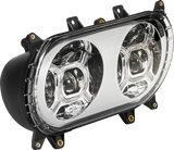 Custom Dynamics LED Headlight - Chrome - Road Glide CD-RG-H-C - Cycle City Outdoors