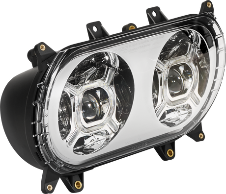 Custom Dynamics LED Headlight - Chrome - Road Glide CD-RG-H-C - Cycle City Outdoors