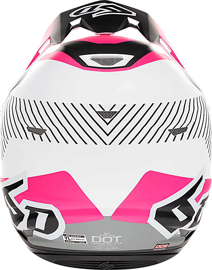 6D HELMETS ATR-2Y Helmet - Fusion - Pink - Medium 11-6411