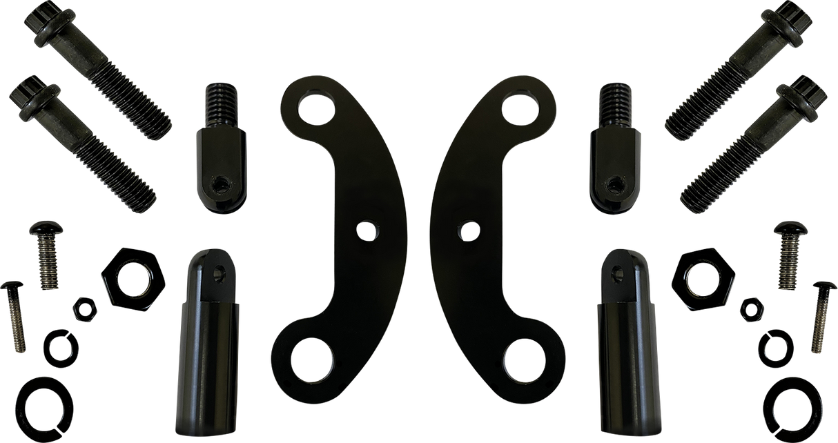 Custom Dynamics Fog Light Mount - Black PB-FOG-MOUNT-B - Cycle City Outdoors