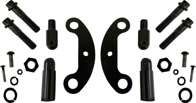 Custom Dynamics Fog Light Mount - Black PB-FOG-MOUNT-B - Cycle City Outdoors