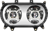 Custom Dynamics ProGLOW* Headlight - Chrome - Road Glide PG-RG-C - Cycle City Outdoors