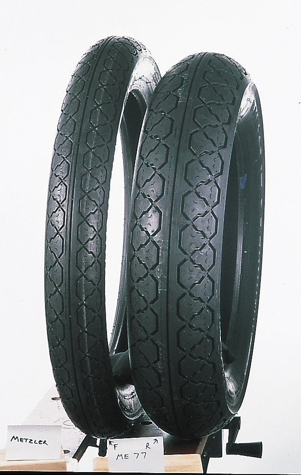 METZELER Tire - Perfect ME 77* - Front/Rear - 3.00-18 - 47S 1204700