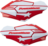 POWERMADD Handguards - Red/White 34422