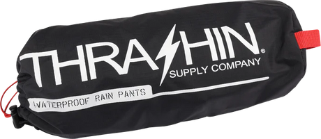 THRASHIN SUPPLY CO. Mission Rain Pants - Black - S/M TMJ-08-08