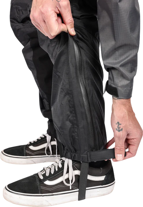 THRASHIN SUPPLY CO. Mission Rain Pants - Black - L/XL TMJ-08-10