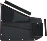 SHOW CHROME Kaliber Organizer - Driver - Black w/ Red Stitching H44-7DRED