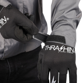 THRASHIN SUPPLY CO. Mission WP Rain Jacket - Black/Gray - Medium TMJ-11-09