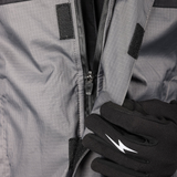 THRASHIN SUPPLY CO. Mission WP Rain Jacket - Black/Gray - Medium TMJ-11-09